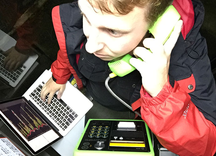 Working from a phone booth